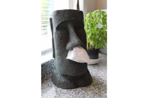 Moai Tissue Box Holder Doos