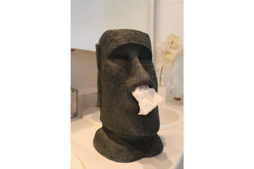 Moai Tissue Box Holder Houder
