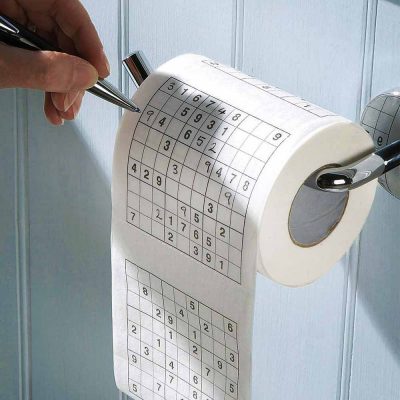 Sudoku Toiletpapier papier